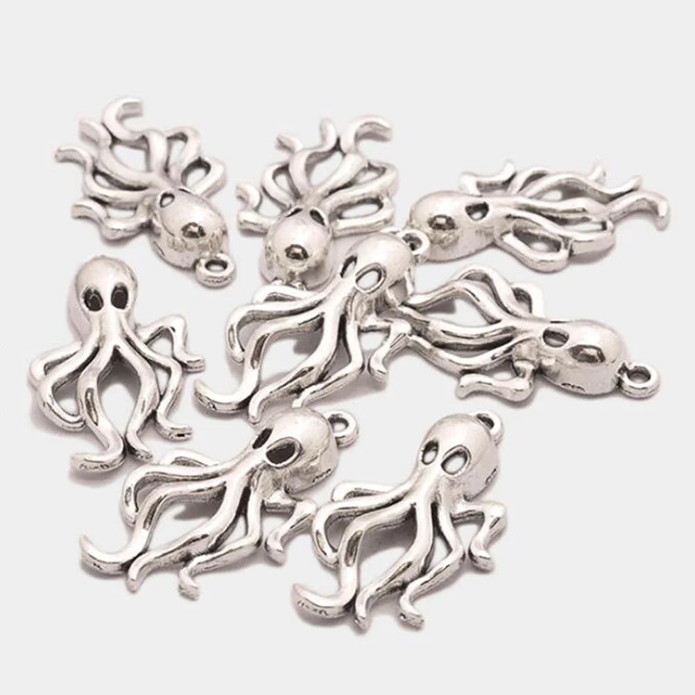 

50pcs Retro Alloy Diy Pendant Charms Charms DIY Jewelry Making Pendants Accessories Cellphone Decorative Unique Shape