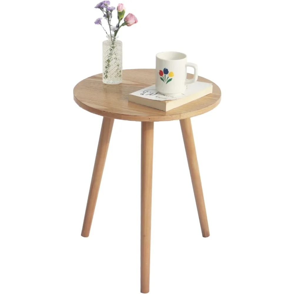 

Side Table Round, Small Accent Table Nightstand Modern End Table for Living Room Bedroom Office Small Spaces