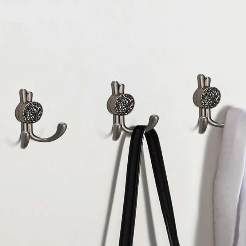 Hanging Clothes Hook Small Rabbit Shaped Wardrobe Hook Wall Mounted Clothes Hook Metal Coat Hook At The Entrance Foyer - view 4