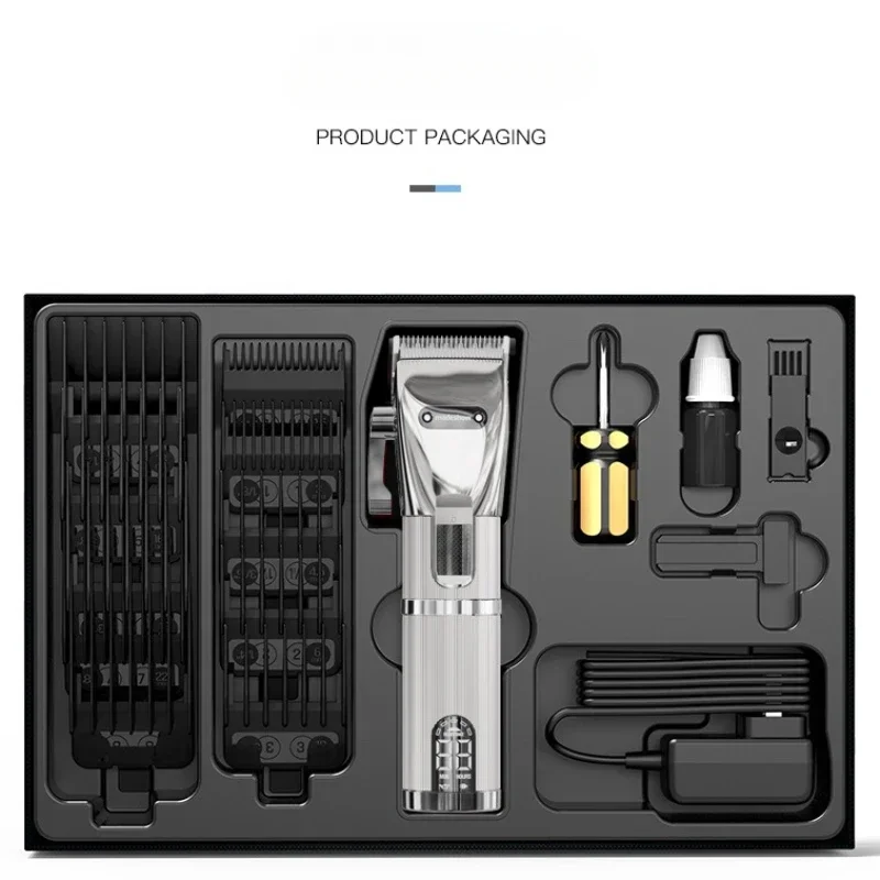 Madeshow M5f Professional Hair Clippers For Men,All Metal Body