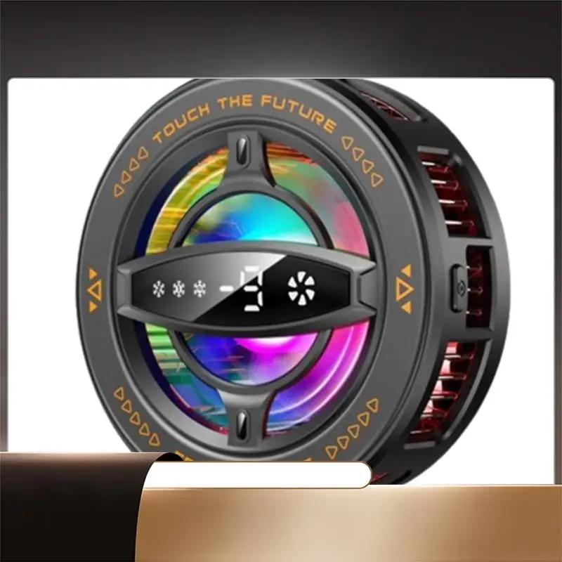 N35R-Magnetic Radiator Cooler For Phone Tablet 2-In-1 Clip Magnet Semiconductor Refrigeration Gaming For Iphone/Android