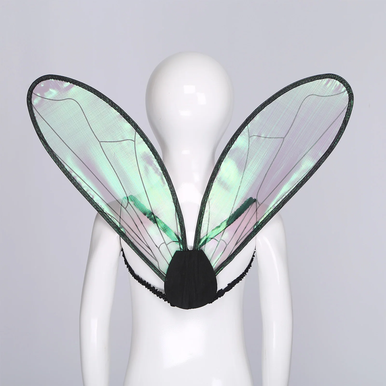 Alas de abeja vestir insectos Cosplay ala accesorios de disfraz de Halloween carnaval Navidad fiesta de cumpleaños mariquitas ala de insecto