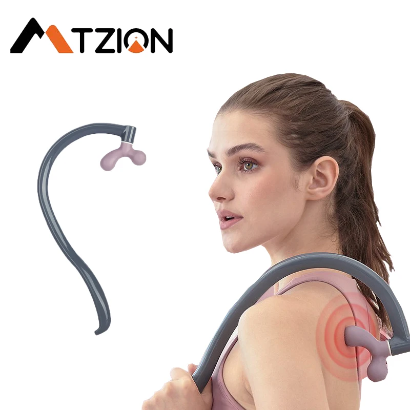 

MTZION Trigger Point Massager For Neck Shoulder Massage Simulates Massage Deep Tissue Massage Tool Promotes Blood Circulation