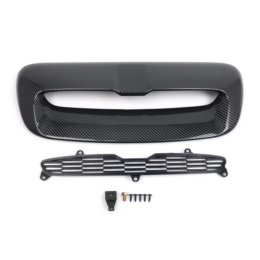 

Hood Air Intake Vent Scoop Replacement Front Engine Hood Bonnet Trim Compatible for R55 R56 R57 Replaces Parts