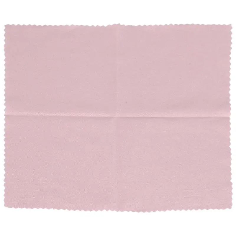B48B-1Pcs Microfiber Cleaning Polishing Polish Cloth For Musical Instrument Guitar Violin Piano Clarinet Trumpet Universal