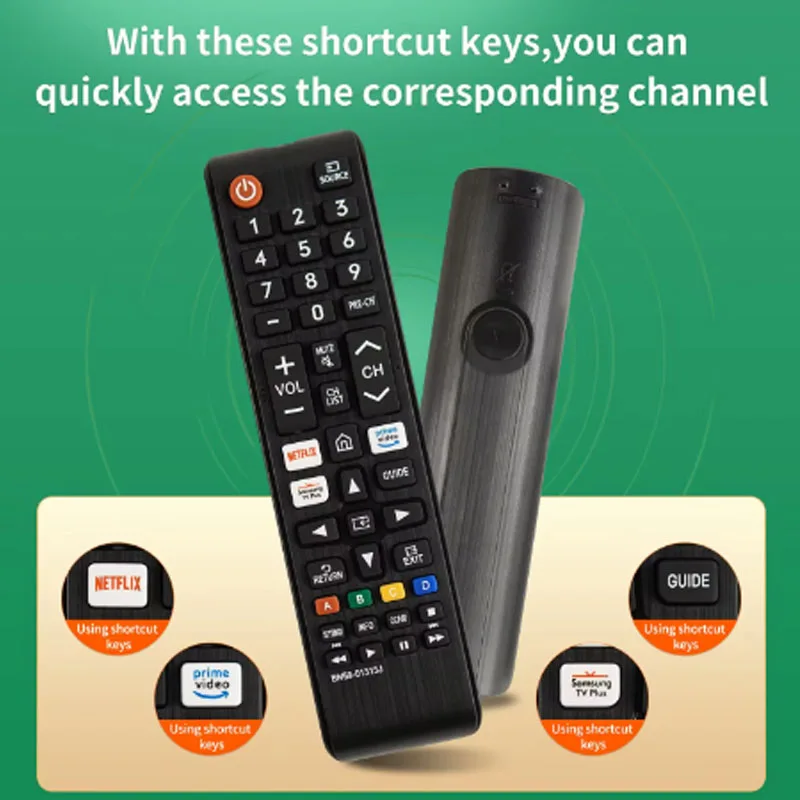 Universal Remote for All Samung TV Remote BN59-01315J Replacement for All Samung LCD LED HDTV 3D Smart TVs with Hulu Netflix P