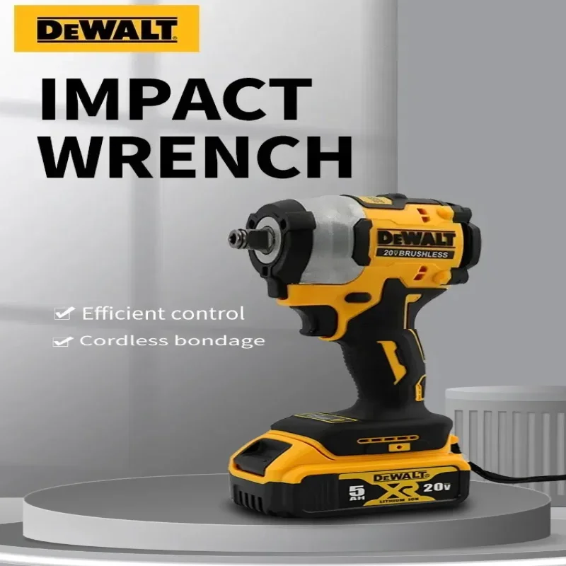 DEWALT DCF922 電動インパクトレンチ 充電式高トルク 406Nm(リバース) 1/2インチ 2500 PRM ユニバーサル 20V バッテリー電動工具