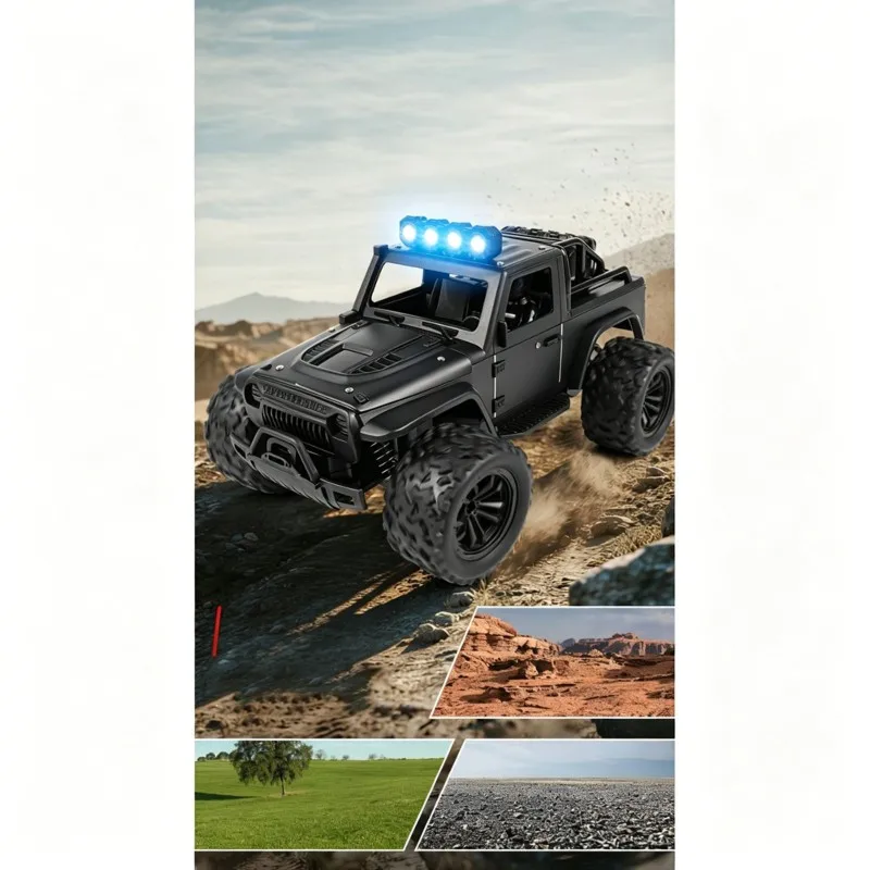 

CYGJ-2.4G Wireless RC Off-Road Climbing Car With Alloy, Lights, And High-Speed Drift Capabilities
