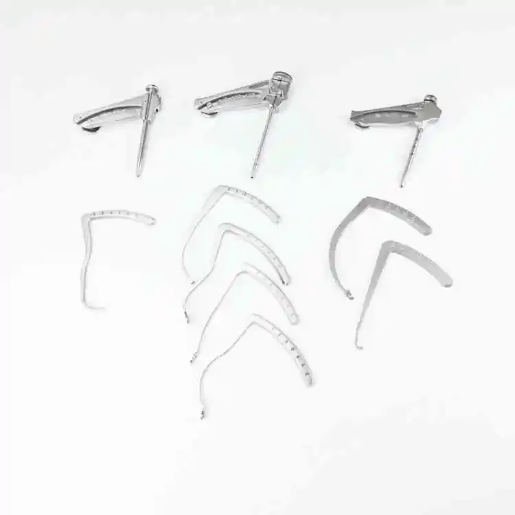 Instruments d'arthroscopie pour la proporde la construction articulaire du genou, ensemble de gabarit PCL tibial, guide de perçage Acl en acier