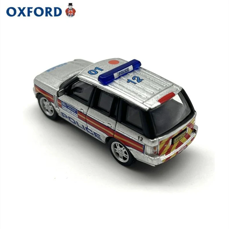 OXFORD 1:76 Range Rover Policyjny Model Auta Ze Stopu Metalu, Pojazdy Zabawkowe, Model Samochodu, Miniaturowy Model Samochodu dla Dzieci
