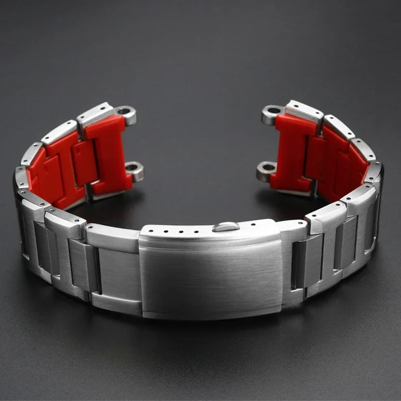 For MTG Series Heart of Steel Casio G-SHOCK MTG-B1000 G1000 MTG-B2000 316L Fine Steel Watch Chain B1000 Strap With Tool Bracelet