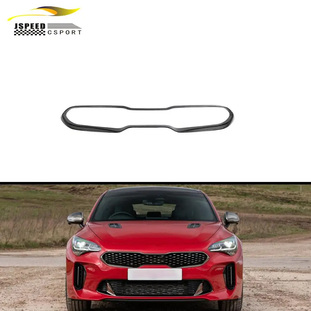 

Подходит для настоящей передней решетки из углеродного волокна Kia STINGER 2018-2022 гг.