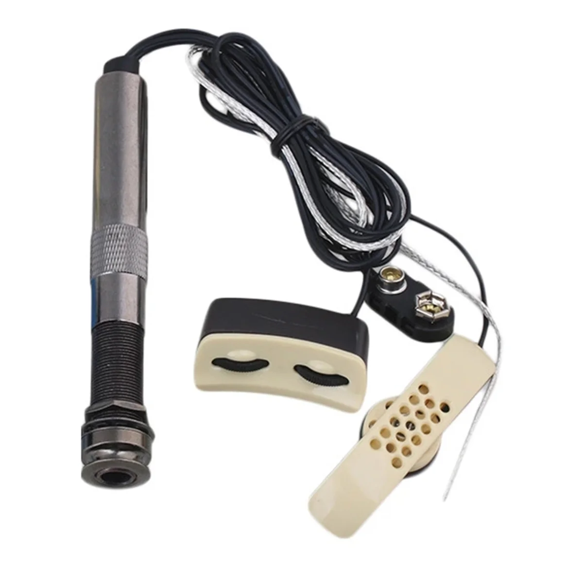 Multicolor Adjustable Microphone Sound Hole Pickup for Classical Guitar