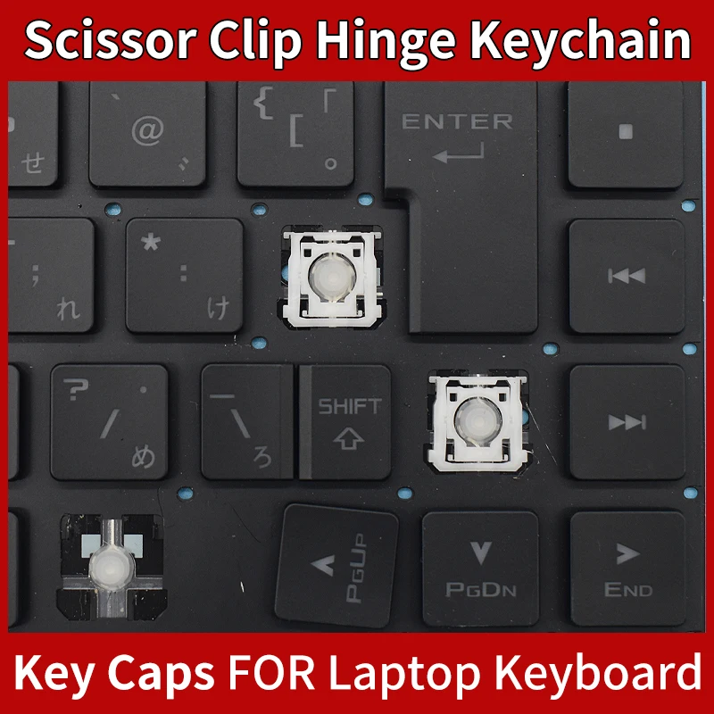 Replacement Keycap Key For Asus ROG Strix G16 G614JV G614JZ G634 G634J G634JY G614 G614J G614JU Laptop Keyboard KEY & Clips