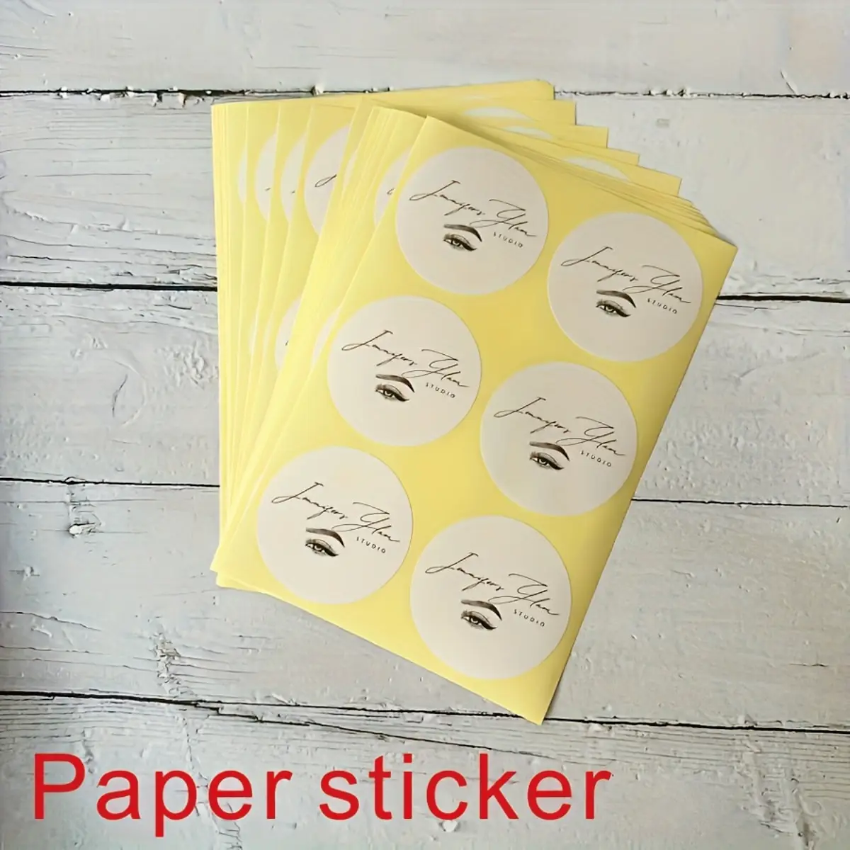 ملصقات مخصصة شعار شكرا لك تسميات ملصقات شخصية التعبئة والتغليف اسم حفل زفاف عيد ميلاد طباعة الملصق الخاص بك #6