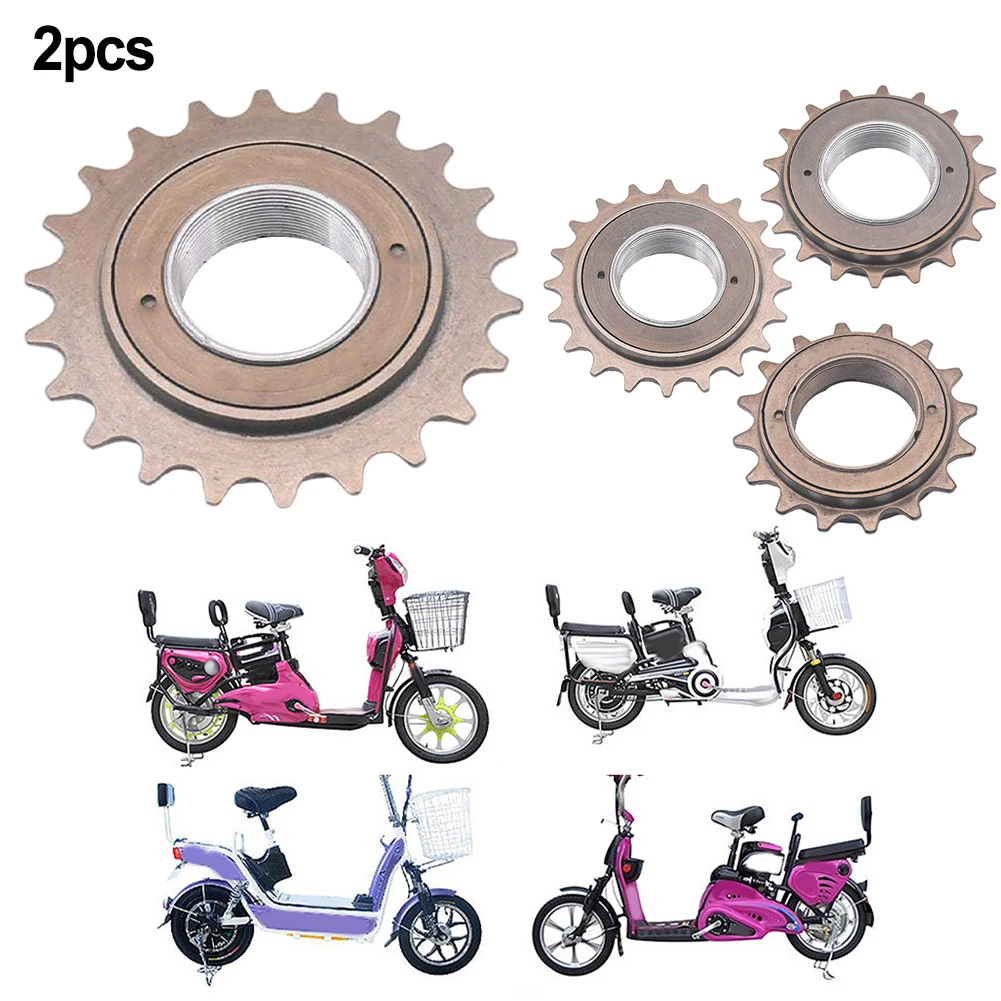 Electric Bicycle Single Speed Freewheel Fixing Gear 16T -22T E-bike E-Scooter Flywheel Gear Steel Sprocket Cycling Freewheel