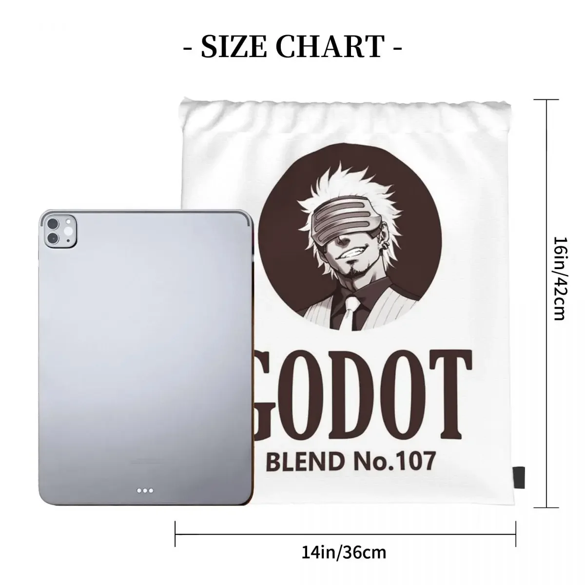 Godot - Blend Nr. 107 Rugzakken Mode Draagbare Trekkoord Tassen Met Trekkoord Bundel Zakschoenen Tas Boekentas Voor Man Vrouw School