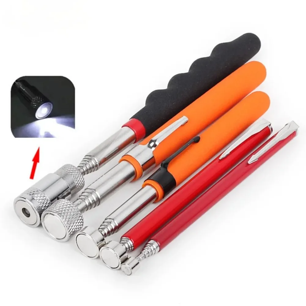 360 einziehbare Teleskop-Inspektionslinse, runder Spiegel, silberner Taschenclip, neue Autowerkzeuge, verlängert 7-1/4 Zoll bis 30 Zoll DIY-WERKZEUG – Detail 17