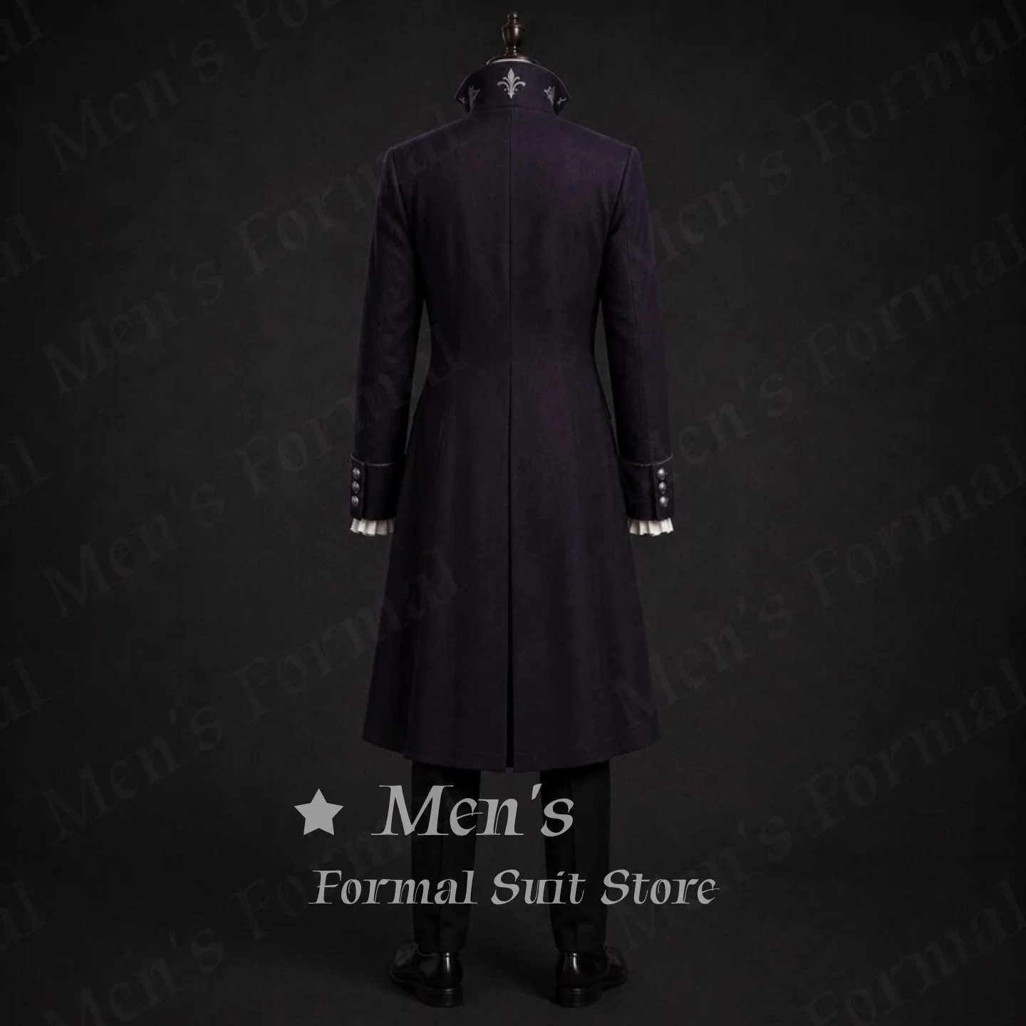 Men Dark Purple Silver Floral - огляд і ціна Men'S Grooming Daily