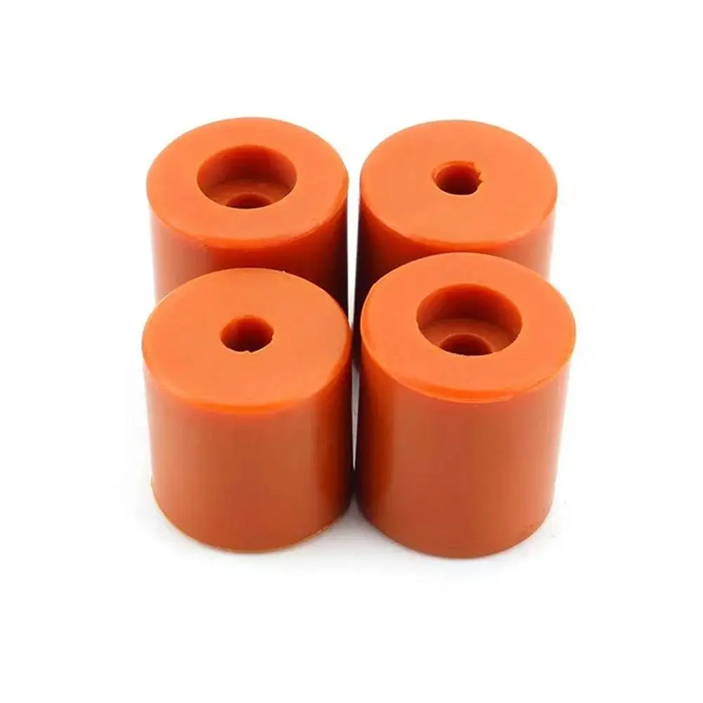 4 قطعة سيليكون السرير الساخن التسوية العمود Heatbed مقاومة للحرارة الصلبة فاصل منصة مستوي العازلة