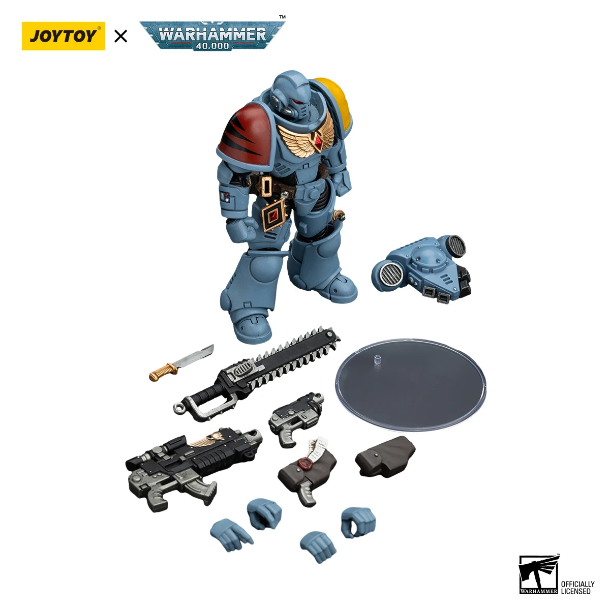 [IN STOCK] JOYTOY Warhammer 40K 1/18 Action Figures NEW Space Wolves Intercessors V4 Anime Model Toy Gift