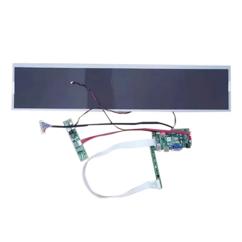 19Inch 1920*360 Resolution Ultra Wide Stretched Bar Advertising Display Shelf Edge Arcade Cabinet with Drive Board