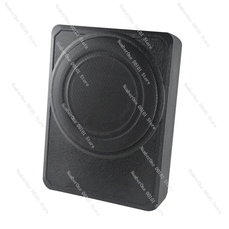 

Car audio modification set 10-inch active subwoofer 12V car ultra-thin seat subwoofer power amplifier