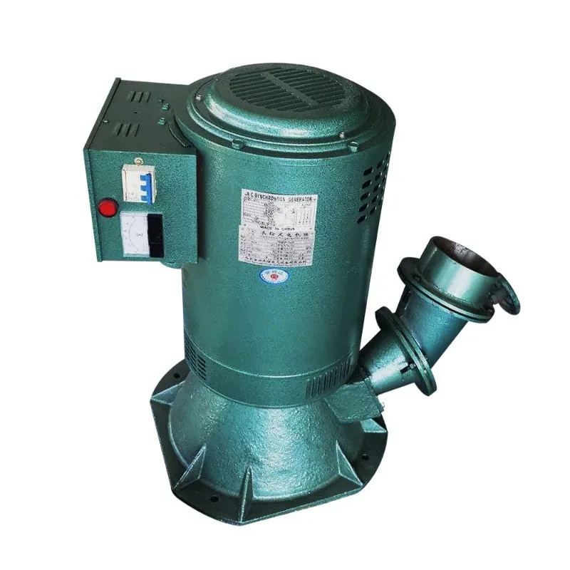 

【Hot Sale】10KW Water Turbine Generator 220V 380V 400V Micro Hydro Electric Magnet Full Copper Core Three- Phase Generator