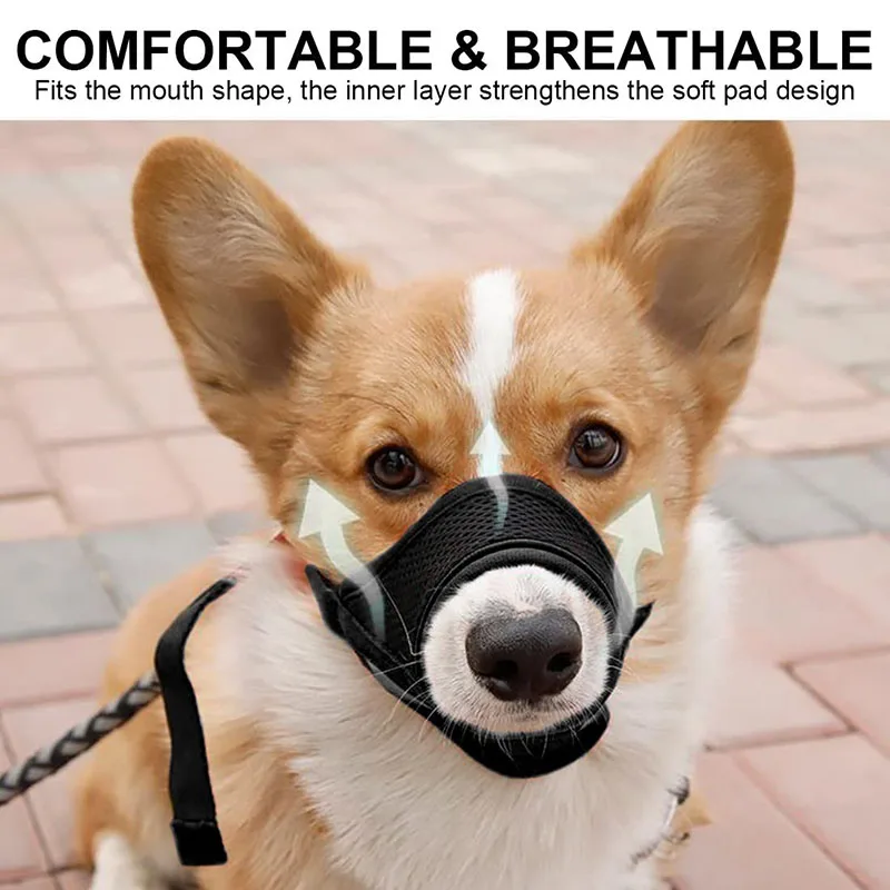 1 Piece Of L Size New Cotton Dog Mouth Cover Anti Bite And Anti Feeding Dog Mouth Cover Dog Mouth Cover