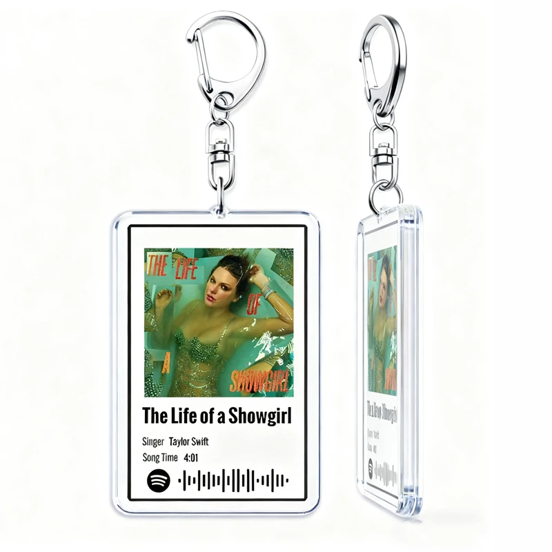ألبوم ساخن حياة إستعراض موسيقى سلاسل المفاتيح للنساء اكسسوارات حقيبة في عصر فتاة الإستعراض المفاتيح مجوهرات المشجعين الأصدقاء الهدايا