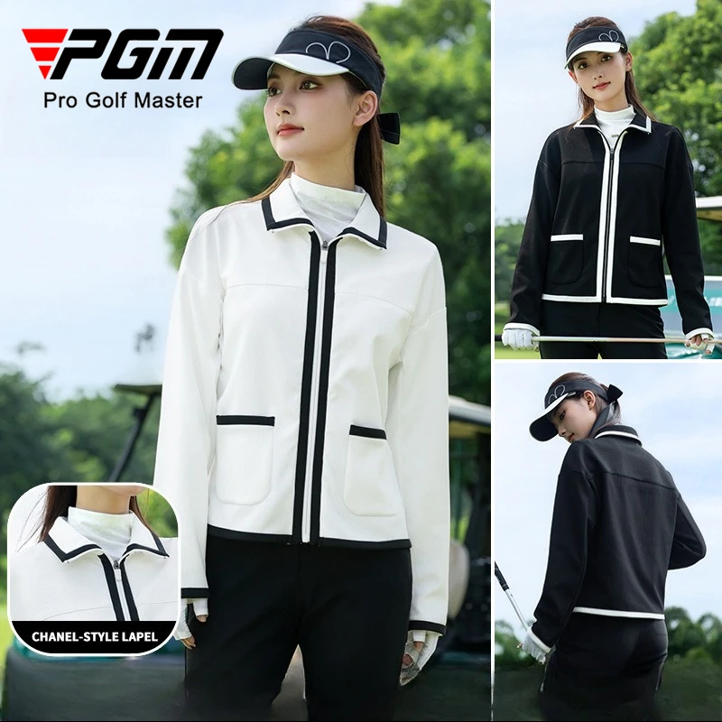 

PGM Женские короткие куртки для гольфа Осенне-зимнее спортивное пальто YF847