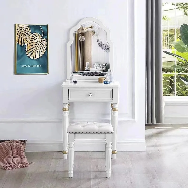 

Nordic Luxury Vanity Table Modern Design Aesthetic Decoration Interior Cheap Dressing Table Fashion Penteadeira Salon Furniture