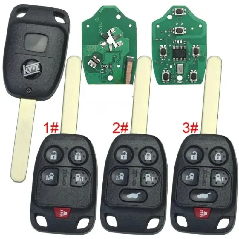 

N5F-A04TAA 6 Buttons 313.8MHz Remote Key Fob for Honda Odyssey 2011 2012 2013 N5FA04TAA