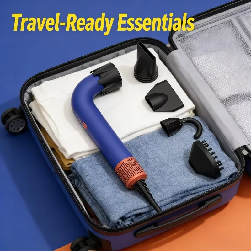 

Новый безлистный фен: фен с отрицательными ионами, инструмент с постоянным анионом для быстрого высыхания и профессиональной укладки волос