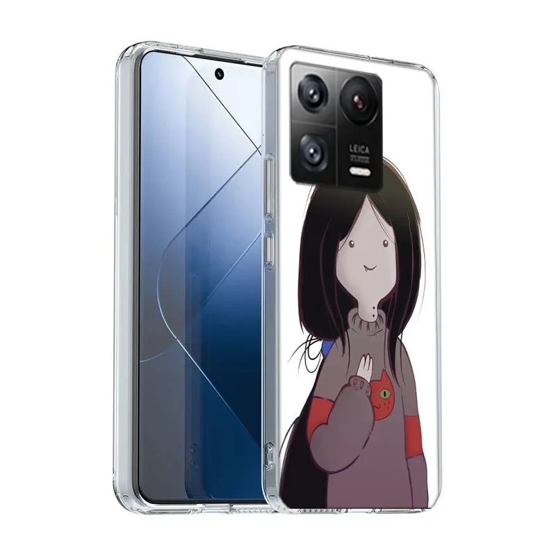 Adventure Time Marceline Soft Phone Voor Xiaomi X 6X5X4X3 Gt Nfc F5 F4 F3 F2 Pro M 5 M 5S M 4 Mi Note 10 Lite F1 M3 M2 Hoesjes