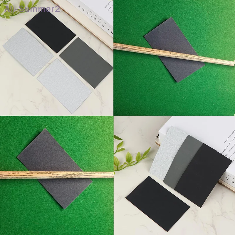 

{MX} 10Pcs 400-3000 Grit Billiard Cue Shaft Sandpaper Pool Stick Polishing Paper Rods Sanding Tool Snooker Accessories