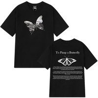 Kendrick Lamar To Pimp A Butterfly Harajuku T Shirt Man Woman Fashion T-shirt Summer Short-sleeved Casual T-shirts Streetwear