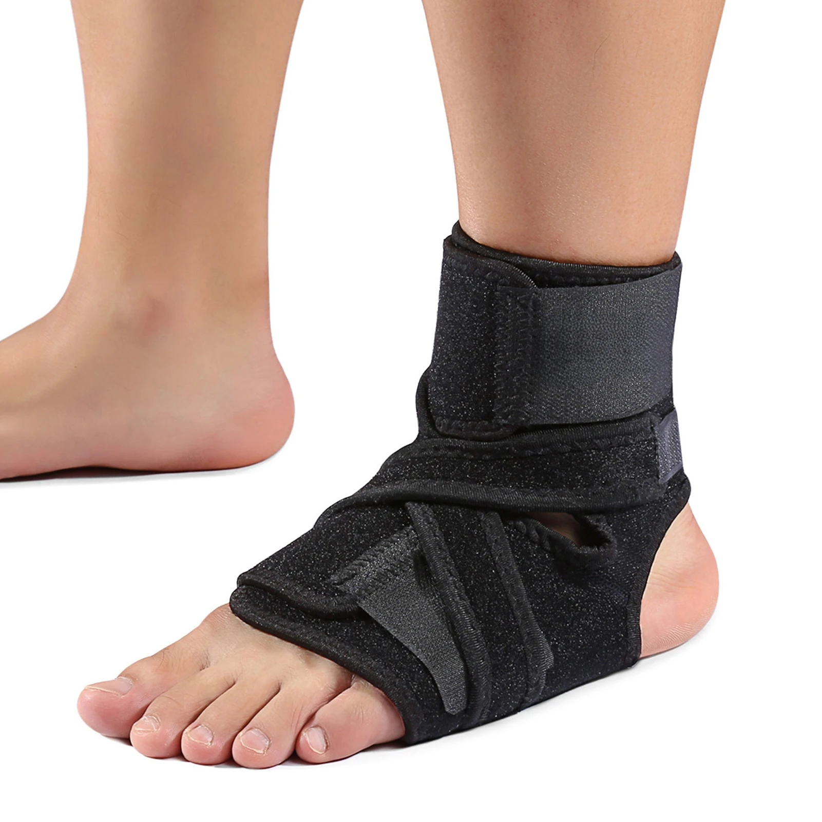 

Adjustable Compression Foot Drop Foot Support Breathable Adjustable Compression Foot Drop Ankle Brace Support Stabilizer