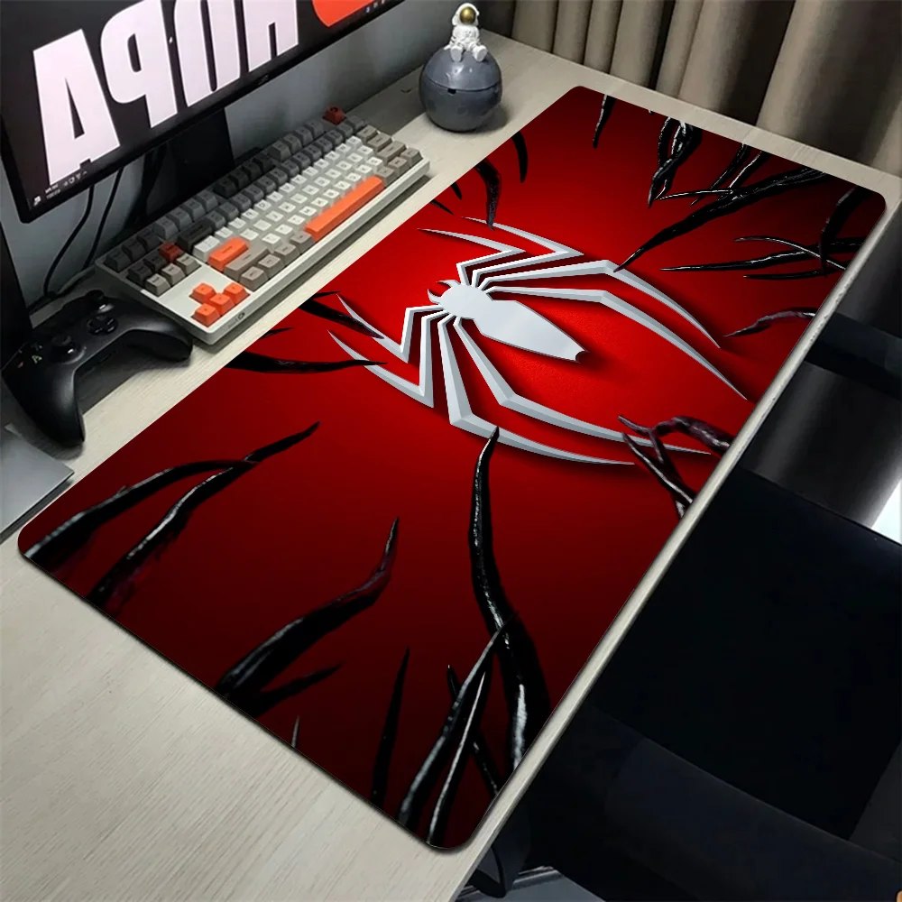 Alfombrilla de ratón de superhéroe famoso, alfombrilla de escritorio con accesorios para juegos, s-spider-man Prime gaming, XXL