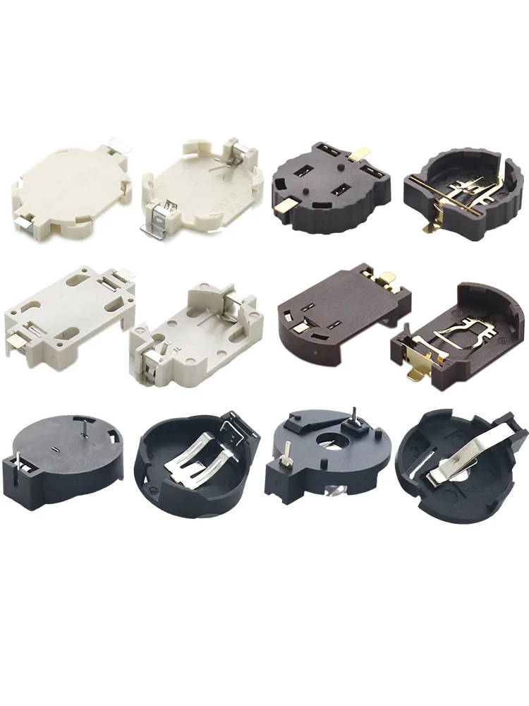 5 шт./лот Bs-2 Bs-6 Bs-8 Bs-10 3v Cr1220 Cr2025 Cr2032 Батарея-таблетка Ibuw Держатель розетки Коробка для хранения батарей 2025 2032 Батарея