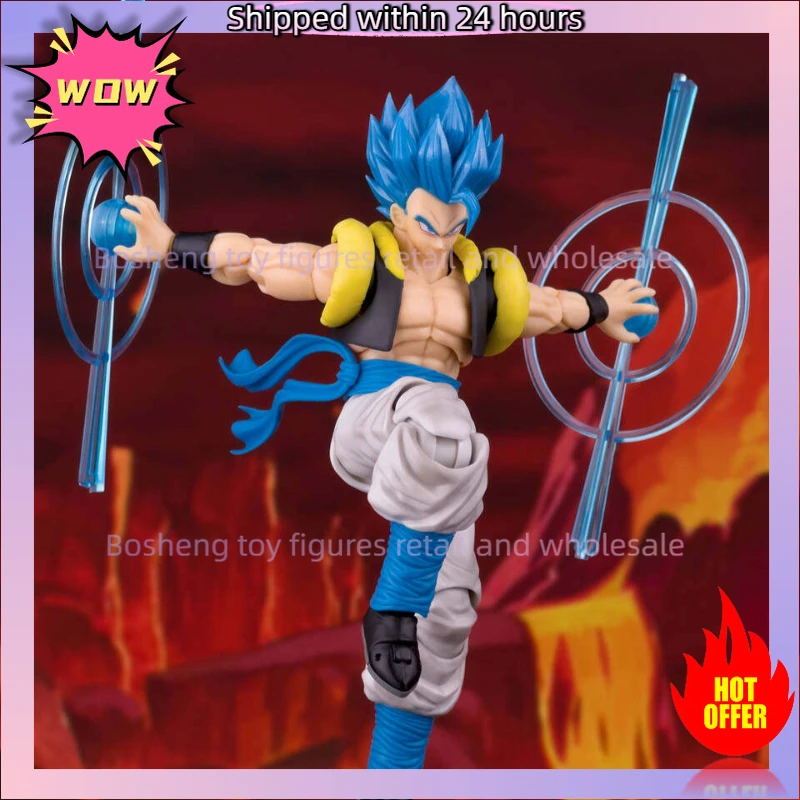 

In Stock Demoniacal Fit Dragon Ball Z Shf Super Saiyan Blue Gogeta Hero Waltz Anime Action Figure Model Toys Gifts