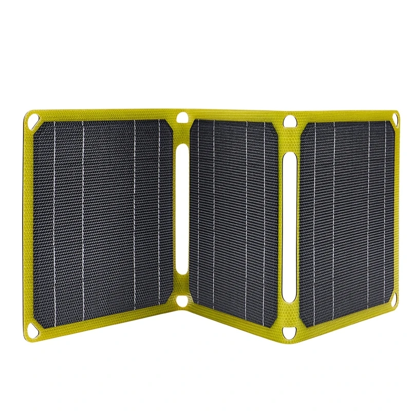 21W 40W Portable Folding ETFE Solar Panel 5V 9V 12V USB Fast Battery Charger for Mobile Phone Travel Outdoor Camping PV Plate