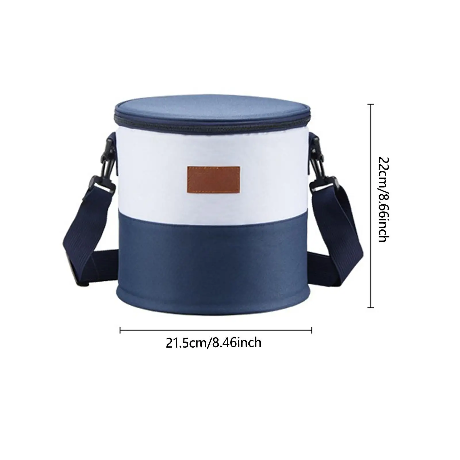 Insulated Cooler Bag Case Hot Cold Food Thermal Bag for Travel Hiking Trips