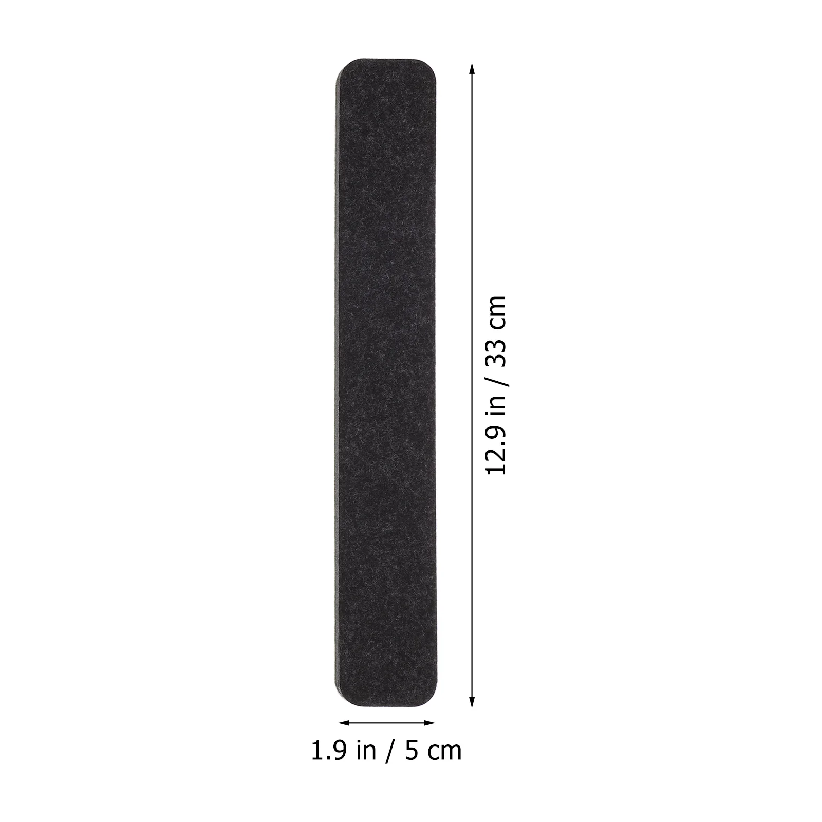 5Pcs Premium Felt Message Bulletin Board Bar Easy Convenient Install Home Office Use Felt Bulletin Board Strip
