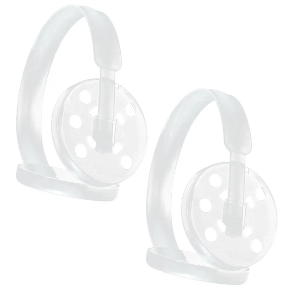 

4 Pcs Ear Cup Holder Child Winter DIY Earmuff Frame Plastic Earmuff Frame Shelf Making Rack Sturdy Practical Labor Protection