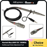 Hantek PP-150 1PCE Oscilloscope Probes 100MHz 1X 10X Digital Multimeter Oscilloscope Clip Probe