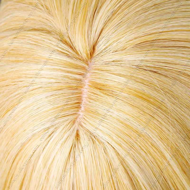 IDV Little Girl Cosplay Wig 80cm Long Blonde Mixed Color Wigs Heat Resistant Synthetic Hair