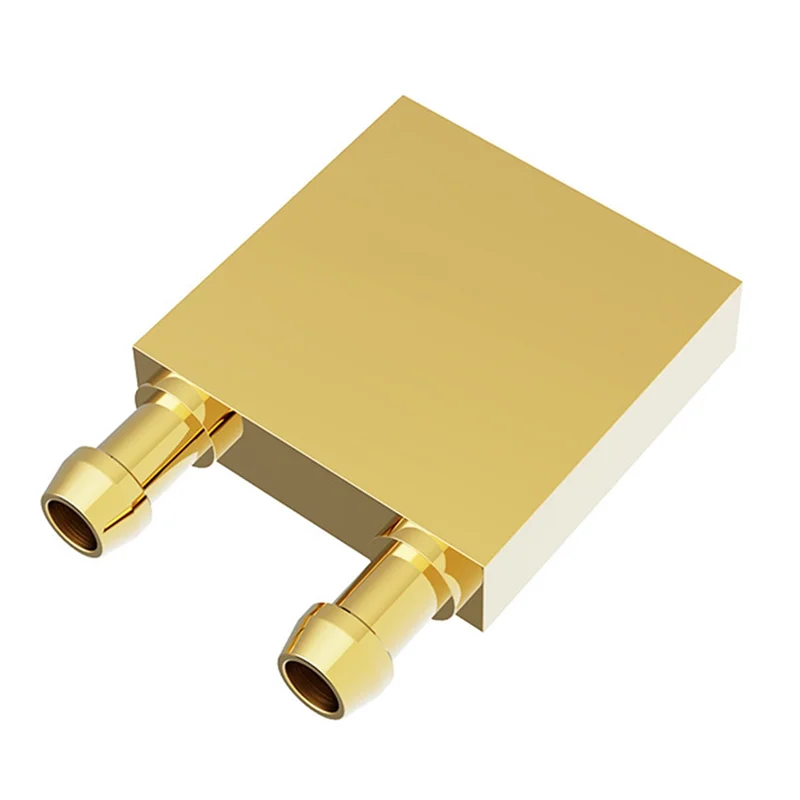 B04B-медный водяной блок SLT-ZT4040 Обработка с ЧПУ Интегрированная сварка Устойчивость к высокому давлению для игровых ПК Охлаждающее здание