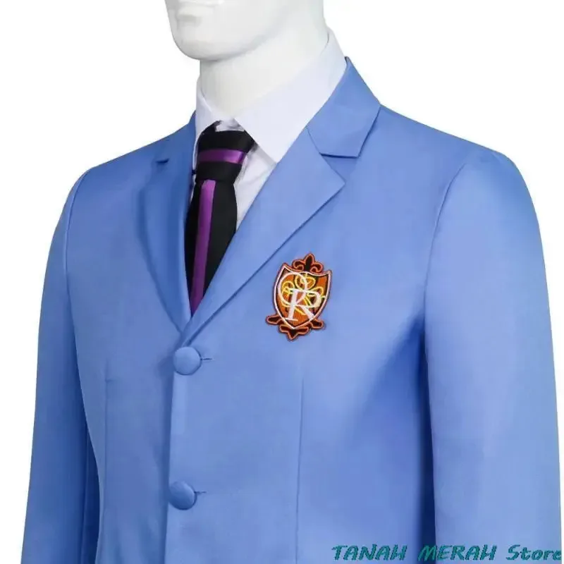 アニメ桜蘭高校ホスト部コスプレ衣装男性女性制服ハルヒ京子ひかる貴志 F9725CLU ジャケットコートシャツパンツ