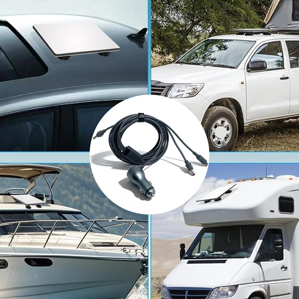 

Кабель для передачи данных 30В 12-24В DC для Starlink, серый, 18AWG, 5 метров, улучшенный кабель 3-в-1 для Type-C и автомобильного зарядного устройства DC